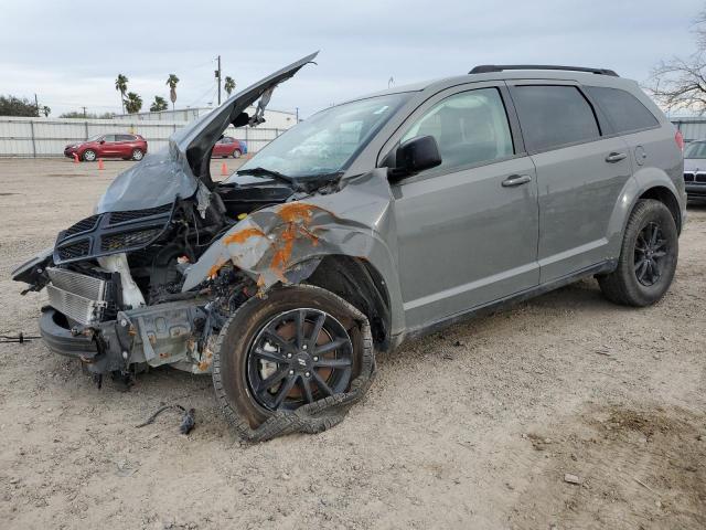 3C4PDCABXLT273345 - 2020 DODGE JOURNEY SE GRAY photo 1