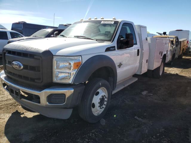 1FDUF5GT4BEA80255 - 2016 FORD F550 SUPER DUTY WHITE photo 1