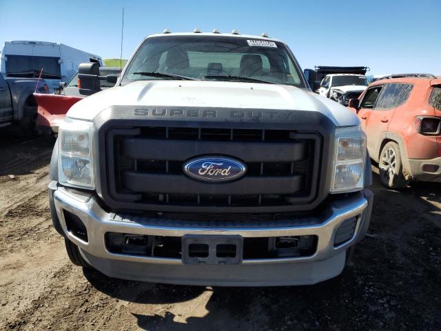 1FDUF5GT4BEA80255 - 2016 FORD F550 SUPER DUTY WHITE photo 5