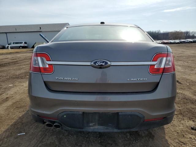 1FAHP2FW0CG142758 - 2012 FORD TAURUS LIMITED GRAY photo 6