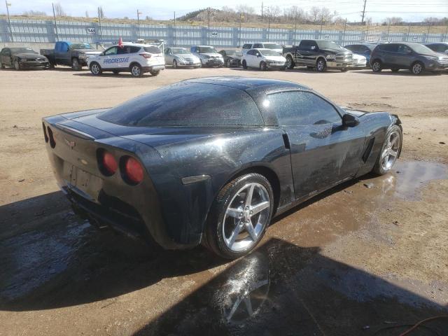 1G1YY26UX75104700 - 2007 CHEVROLET CORVETTE BLACK photo 3