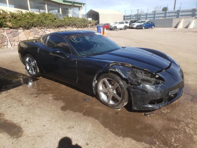 1G1YY26UX75104700 - 2007 CHEVROLET CORVETTE BLACK photo 4