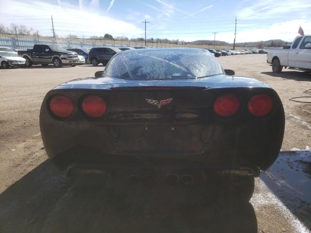 1G1YY26UX75104700 - 2007 CHEVROLET CORVETTE BLACK photo 6