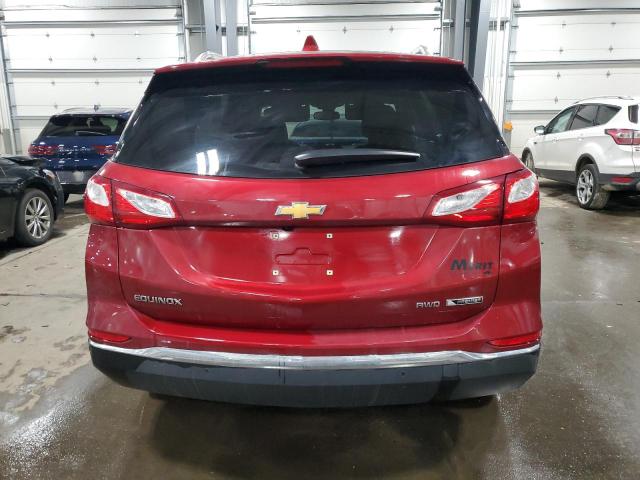 2GNAXVEVXJ6345490 - 2018 CHEVROLET EQUINOX PREMIER RED photo 6