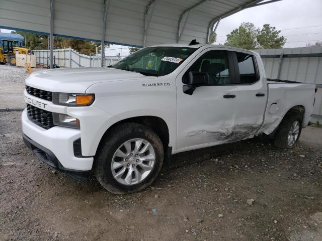 1GCRWBEF7KZ205120 - 2019 CHEVROLET SILVERADO C1500 CUSTOM WHITE photo 1