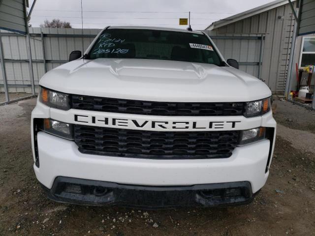 1GCRWBEF7KZ205120 - 2019 CHEVROLET SILVERADO C1500 CUSTOM WHITE photo 5