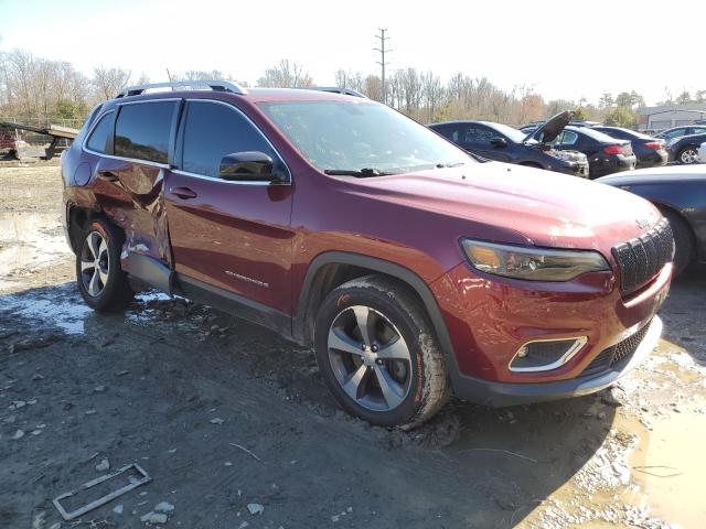 1C4PJMDXXKD336289 - 2019 JEEP CHEROKEE LIMITED BURGUNDY photo 4