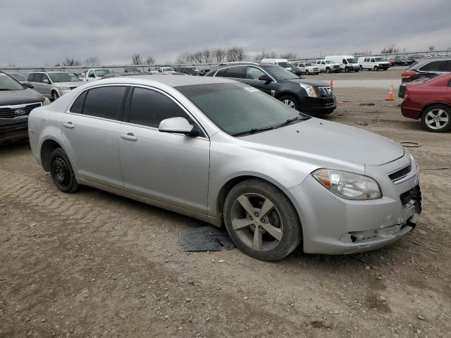 1G1ZC5EU7BF120412 - 2011 CHEVROLET MALIBU 1LT SILVER photo 4