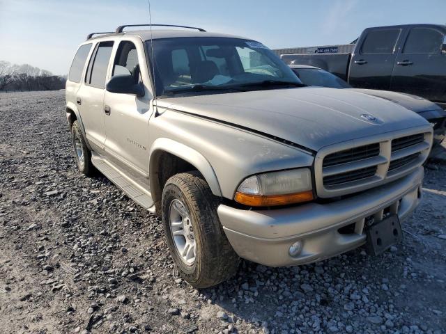 1B4HS28Z81F514752 - 2001 DODGE DURANGO SILVER photo 4