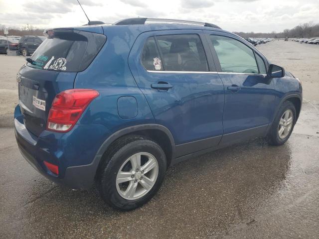 3GNCJLSB2LL341957 - 2020 CHEVROLET TRAX 1LT BLUE photo 3