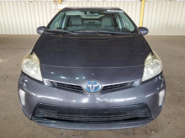 JTDKN3DUXC1597097 - 2012 TOYOTA PRIUS CHARCOAL photo 5