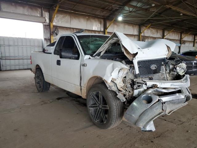 1FTRF12W05NA21812 - 2005 FORD F150 WHITE photo 4