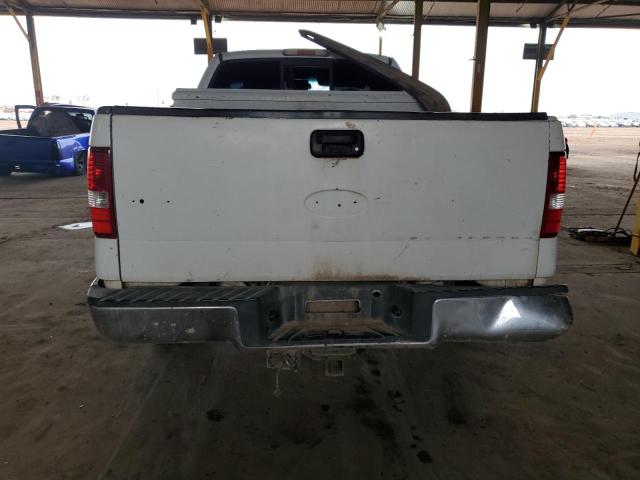 1FTRF12W05NA21812 - 2005 FORD F150 WHITE photo 6