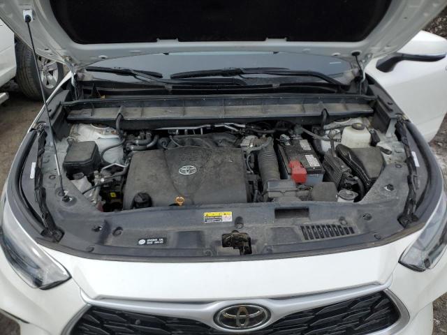5TDGZRBH9MS091297 - 2021 TOYOTA HIGHLANDER XLE WHITE photo 12
