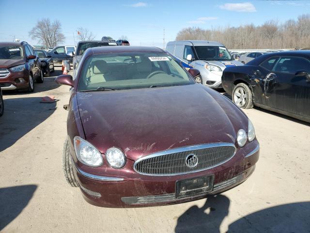 2G4WD582X71117452 - 2007 BUICK LACROSSE CXL BURGUNDY photo 5