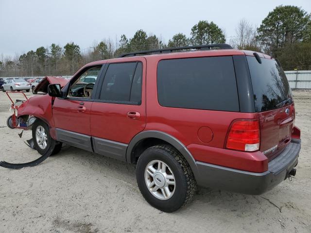 1FMFU16556LA03048 - 2006 FORD EXPEDITION XLT RED photo 2