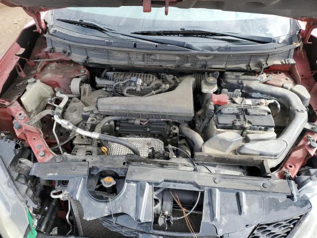 5N1AT2MT1GC756209 - 2016 NISSAN ROGUE S RED photo 11