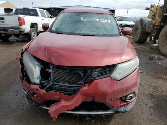 5N1AT2MT1GC756209 - 2016 NISSAN ROGUE S RED photo 5