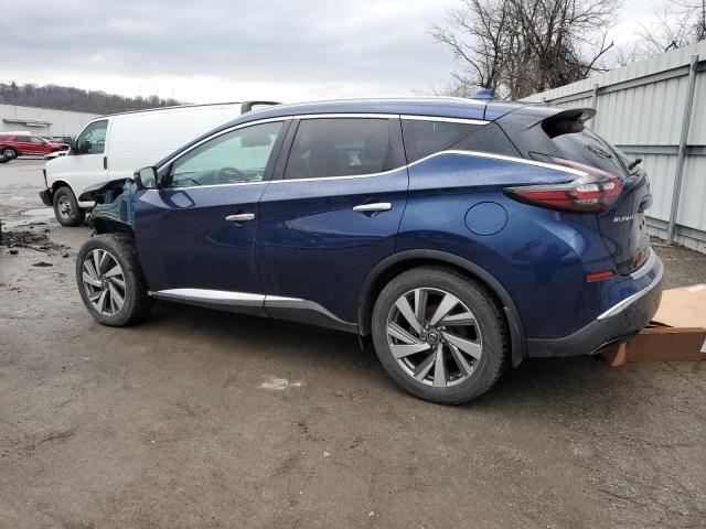 5N1AZ2CS9LN136245 - 2020 NISSAN MURANO SL BLUE photo 2