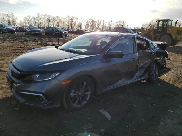 19XFC1F77LE201739 - 2020 HONDA CIVIC EXL ნაცრისფერი ფოტო 1