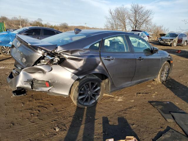 19XFC1F77LE201739 - 2020 HONDA CIVIC EXL ნაცრისფერი ფოტო 3