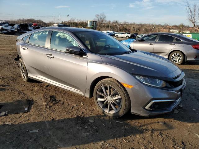 19XFC1F77LE201739 - 2020 HONDA CIVIC EXL ნაცრისფერი ფოტო 4