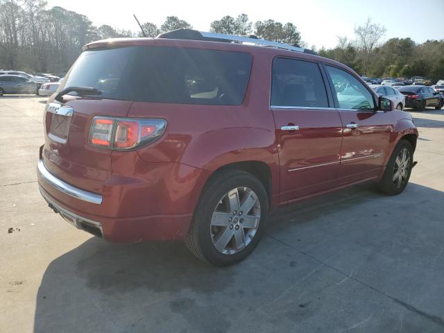 1GKKRTKD5DJ134703 - 2013 GMC ACADIA DENALI MAROON photo 3