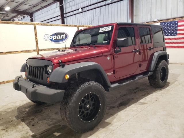 1C4BJWDG5DL508744 - 2013 JEEP WRANGLER U SPORT RED photo 1