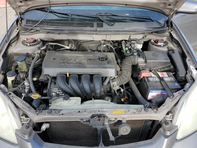 2T1KR32E35C345500 - 2005 TOYOTA MATRIX XR Grau Foto 11