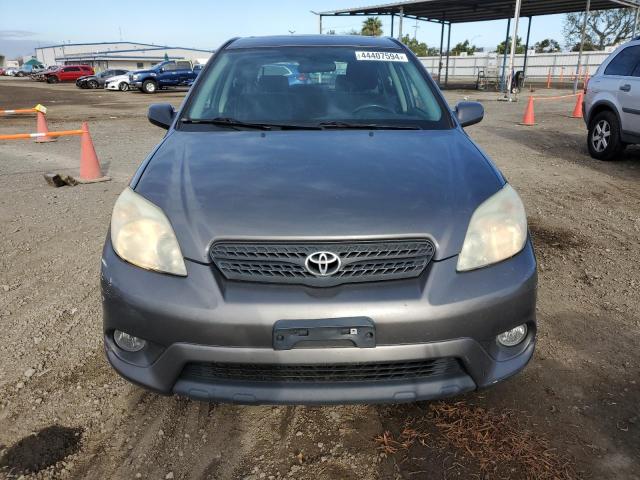 2T1KR32E35C345500 - 2005 TOYOTA MATRIX XR GRAY photo 5