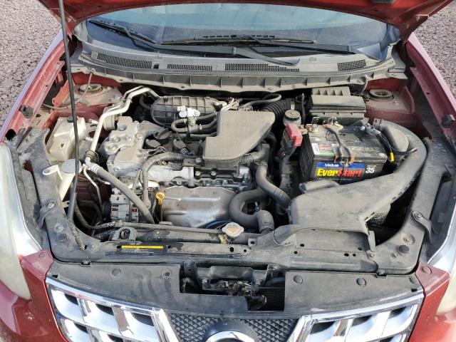 JN8AS5MT2BW181395 - 2011 NISSAN ROGUE S RED photo 11