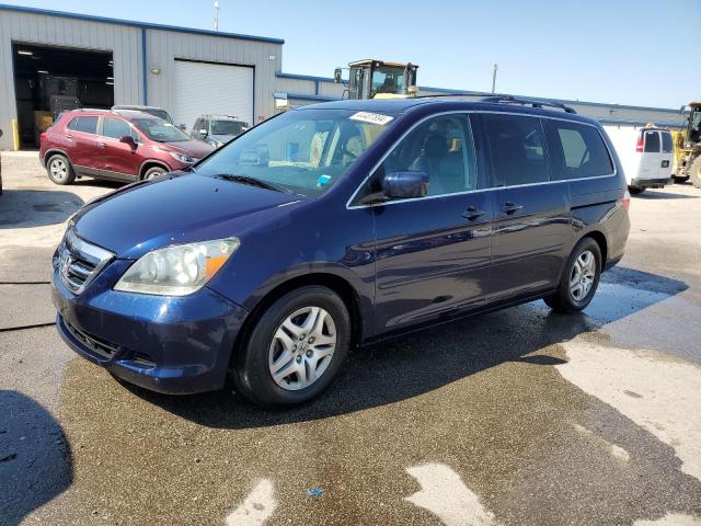 5FNRL38767B071586 - 2007 HONDA ODYSSEY EXL BLUE photo 1