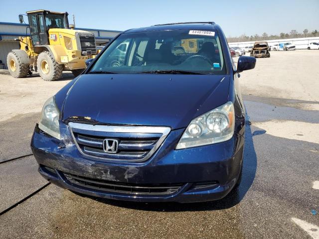 5FNRL38767B071586 - 2007 HONDA ODYSSEY EXL BLUE photo 5