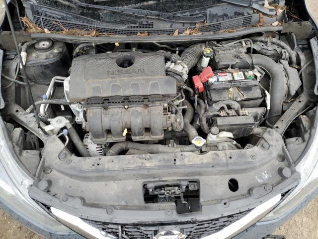 3N1AB7AP7HY383393 - 2017 NISSAN SENTRA S BLACK photo 11