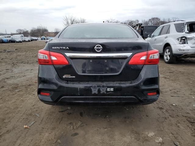 3N1AB7AP7HY383393 - 2017 NISSAN SENTRA S BLACK photo 6