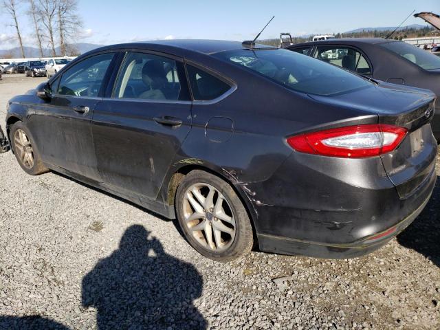 3FA6P0H77GR203572 - 2016 FORD FUSION SE CHARCOAL photo 2