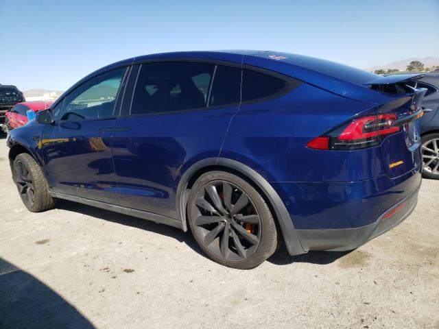 5YJXCAE29GF029885 - 2016 TESLA MODEL X BLUE photo 2