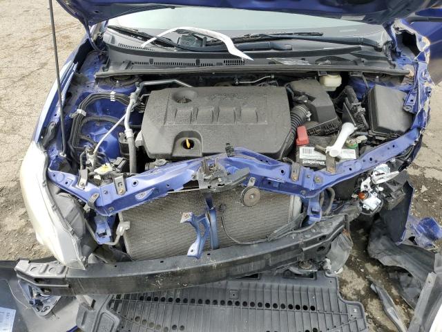 5YFBURHEXGP474460 - 2016 TOYOTA COROLLA L BLUE photo 11