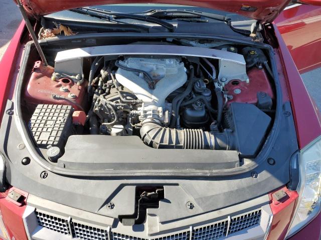 1G6DJ5EV1A0142443 - 2010 CADILLAC CTS PERFORMANCE COLLECTION Красный фото 11