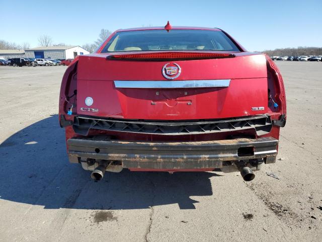 1G6DJ5EV1A0142443 - 2010 CADILLAC CTS PERFORMANCE COLLECTION Красный фото 6