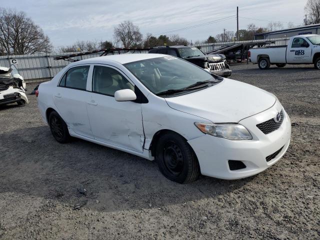 2T1BU4EE8AC488100 - 2010 TOYOTA COROLLA BASE WHITE photo 4