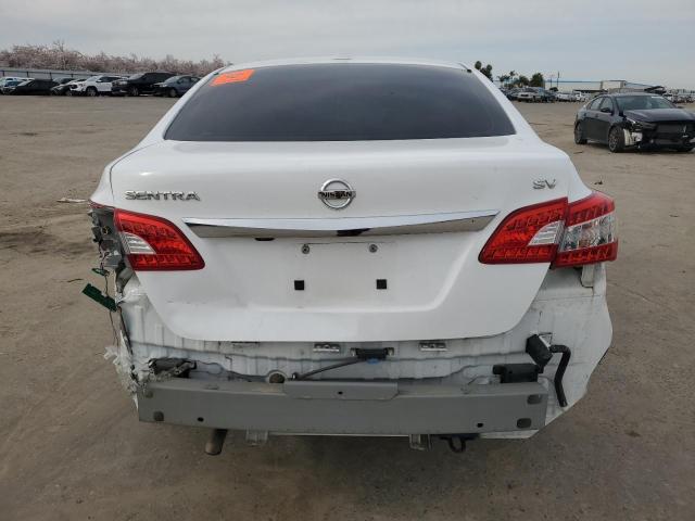 3N1AB7AP7FY236164 - 2015 NISSAN SENTRA S WHITE photo 6