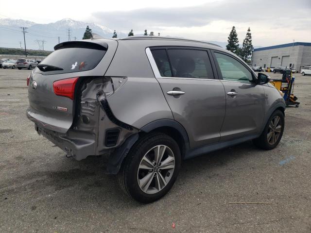 KNDPC3A65E7651763 - 2014 KIA SPORTAGE SX GRAY photo 3