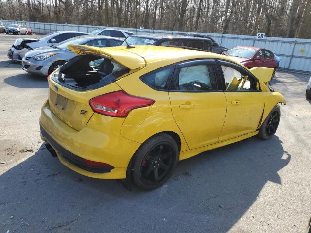 1FADP3L95HL333769 - 2017 FORD FOCUS ST YELLOW photo 3