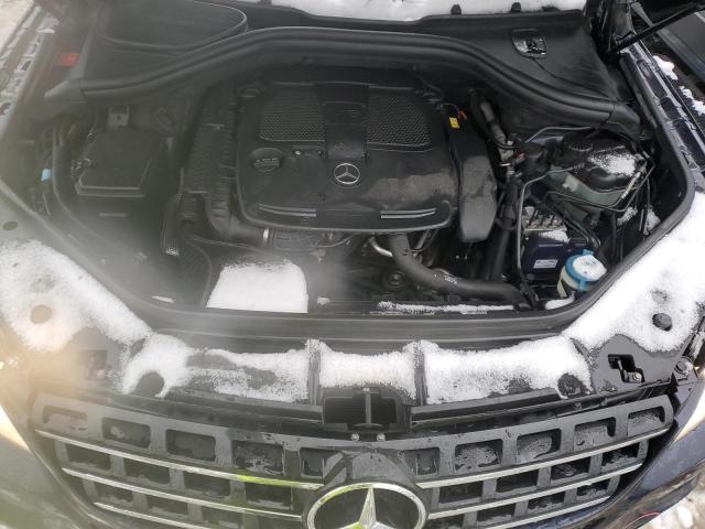 4JGDA5HB1CA072658 - 2012 MERCEDES-BENZ ML 350 4MATIC BLUE photo 12