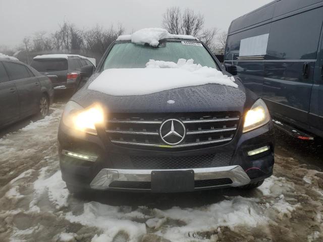 4JGDA5HB1CA072658 - 2012 MERCEDES-BENZ ML 350 4MATIC BLUE photo 5