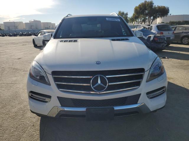 4JGDA5HB9CA052867 - 2012 MERCEDES-BENZ ML 350 4MATIC WHITE photo 5