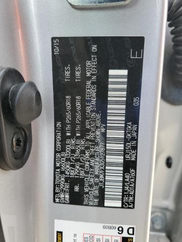 JTJBM7FX3G5127877 - 2016 LEXUS GX 460 SILVER photo 12