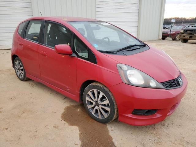 JHMGE8H56CC007695 - 2012 HONDA FIT SPORT RED photo 4