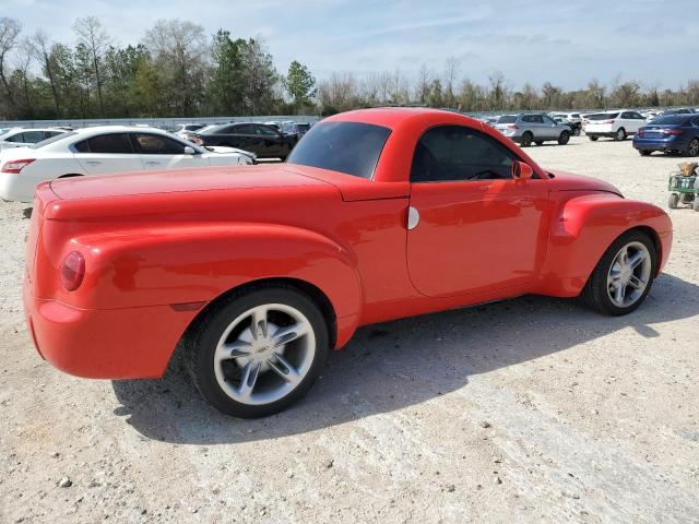 1GCES14P63B101162 - 2003 CHEVROLET SSR RED photo 3